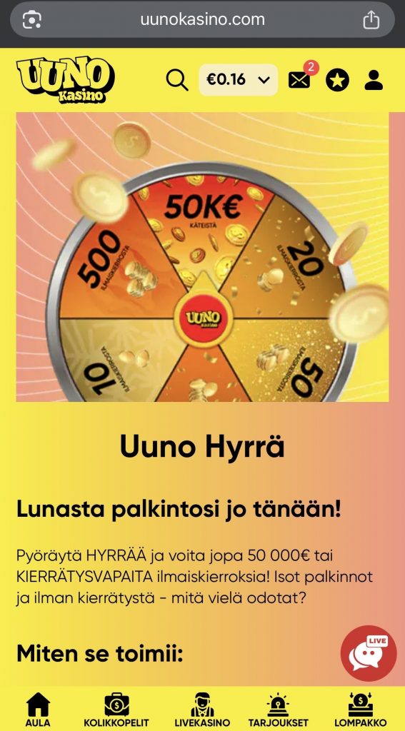 Innovatiivinen Trumo nettikasino bonus