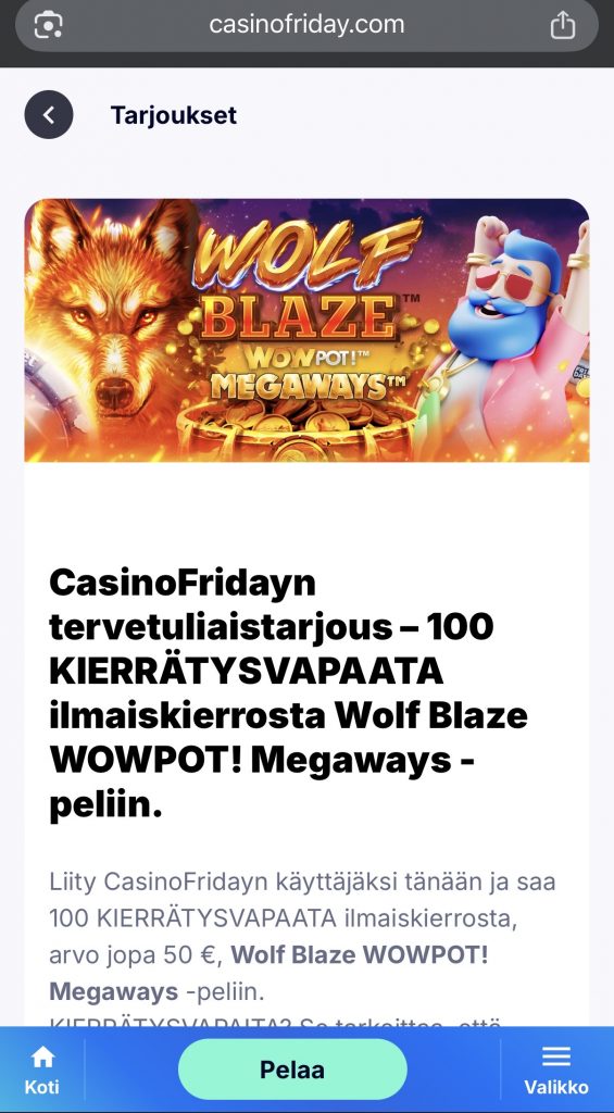 Zimpler ilmaiskierrokset ilman kierrätystä