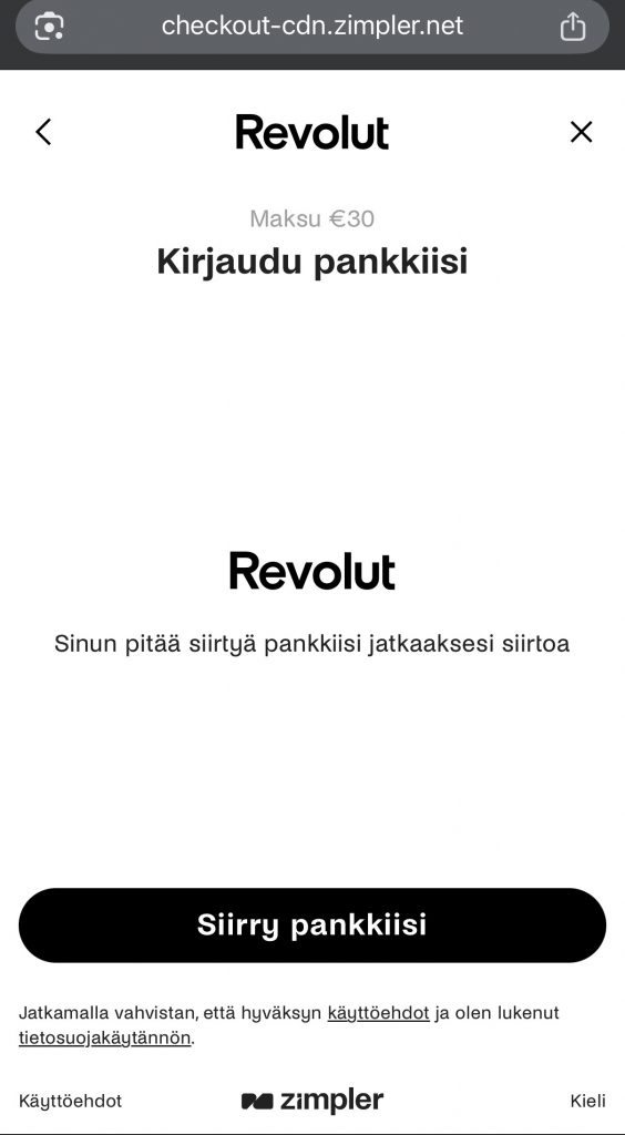 Vahva tunnistautuminen Zimplerin järjestelmässä