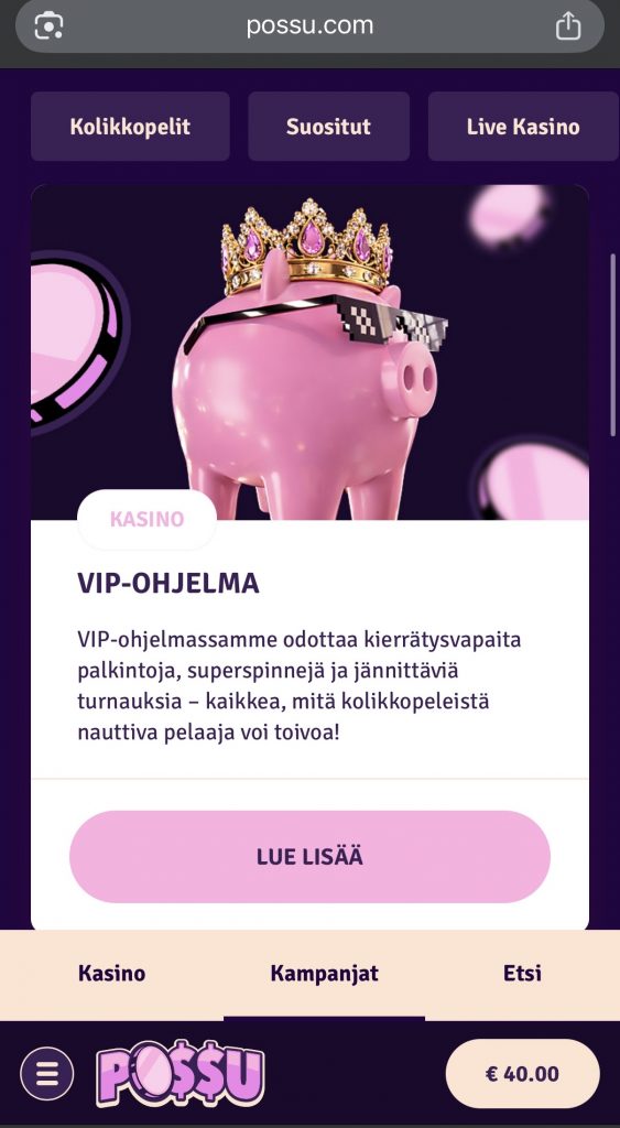 Monet Brite kasinot tarjoavat VIP-ohjelman