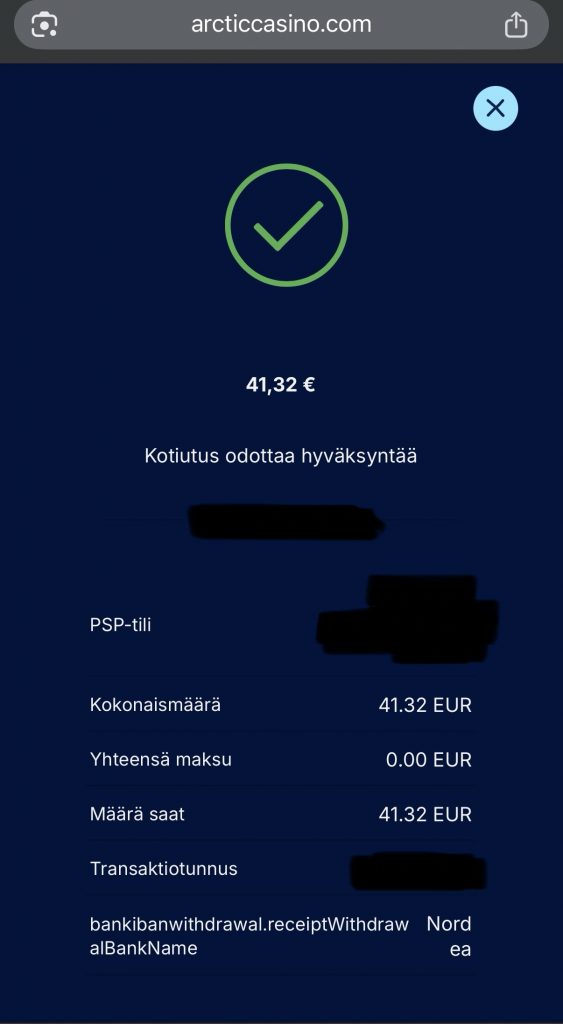 Euteller kasino kotiutus ja sen käsittely